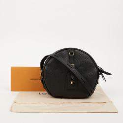 Louis Vuitton Black Monogram Canvas Boite Chapeau MM Bag