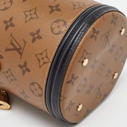 Pre Owned Louis Vuitton Monogram Reverse Canvas Cannes Bag
