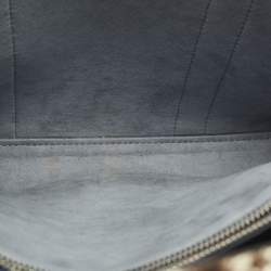 Pre Owned Louis Vuitton Bleu Glacier Leather and Python Very Tote