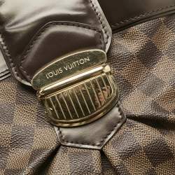 Pre Owned Louis Vuitton Damier Ebene Canvas Sistina GM Bag
