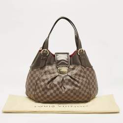 Pre Owned Louis Vuitton Damier Ebene Canvas Sistina GM Bag