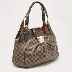 Pre Owned Louis Vuitton Damier Ebene Canvas Sistina GM Bag