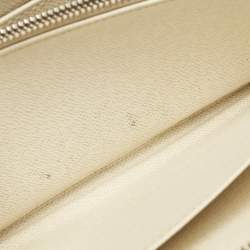 Louis Vuitton Ivory Epi Leather Zippy Wallet