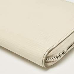 Louis Vuitton Ivory Epi Leather Zippy Wallet
