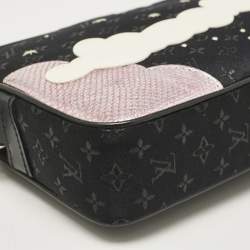 Pre Owned Louis Vuitton Black/Multicolor Monogram Giraffe Conte De Fees Pochette