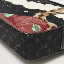Pre Owned Louis Vuitton Black/Multicolor Monogram Giraffe Conte De Fees Pochette