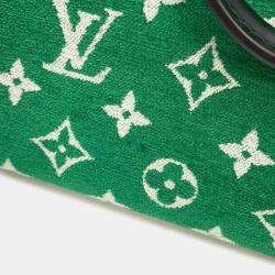 Louis Vuitton Green Monogram Jacquard Velvet LV Match Onthego PM Bag
