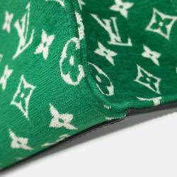 Louis Vuitton Green Monogram Jacquard Velvet LV Match Onthego PM Bag