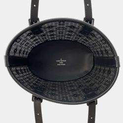 Louis Vuitton Noir Monogram Race Nicolas Ghesquiere PM Bucket Bag