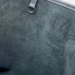 Louis Vuitton Noir/Blanc Monogram Empreinte Leather Infinity Dot Neverfull MM Tote Bag