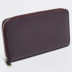 Louis Vuitton Cassis Epi Leather Zippy Organizer Wallet