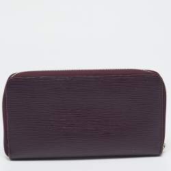 Louis Vuitton Cassis Epi Leather Zippy Organizer Wallet
