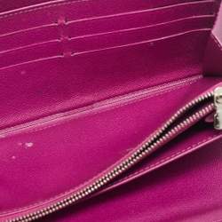 Louis Vuitton Cassis Epi Leather Zippy Organizer Wallet