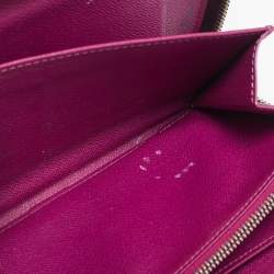 Louis Vuitton Cassis Epi Leather Zippy Organizer Wallet