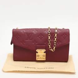 Louis Vuitton Aurore Monogram Empreinte Leather Saint Germain Pochette 
