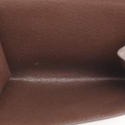 Louis Vuitton Damier Ebene Canvas Elise Compact Wallet