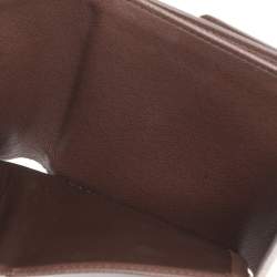 Louis Vuitton Damier Ebene Canvas Elise Compact Wallet