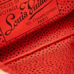 Louis Vuitton Rouge Monogram Canvas Limited Edition Yayoi Kusama Waves Neverfull MM Bag