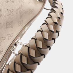 Louis Vuitton Beige Mahina Leather Hobo Bag