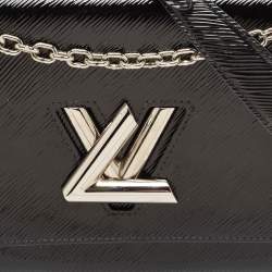 Pre Owned Louis Vuitton Black Electric Epi Leather Twist MM Bag