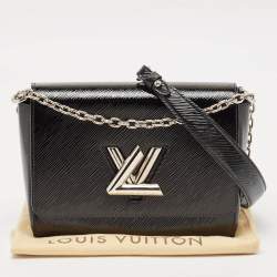 Pre Owned Louis Vuitton Black Electric Epi Leather Twist MM Bag