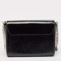 Pre Owned Louis Vuitton Black Electric Epi Leather Twist MM Bag