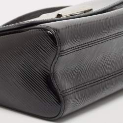 Pre Owned Louis Vuitton Black Electric Epi Leather Twist MM Bag