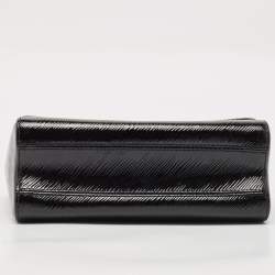 Pre Owned Louis Vuitton Black Electric Epi Leather Twist MM Bag