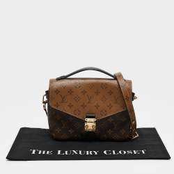 Louis Vuitton Monogram Reverse Canvas Pochette Metis Bag