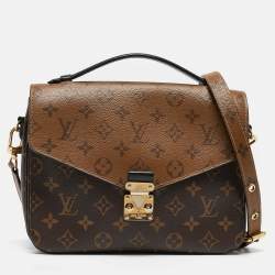 Louis Vuitton Monogram Reverse Canvas Pochette Metis Bag