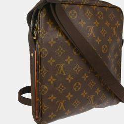 Pre Owned Louis Vuitton Monogram Trotteur Beaubourg Shoulder Bag