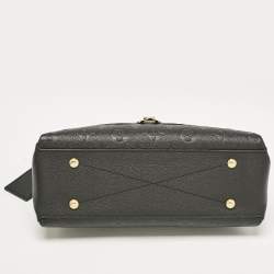 Pre Owned Louis Vuitton Black Monogram Empreinte Leather Georges BB Bag