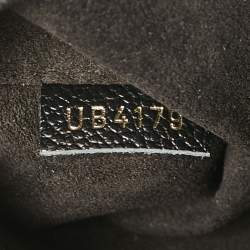 Pre Owned Louis Vuitton Black Monogram Empreinte Leather Georges BB Bag