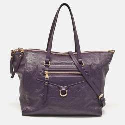 مملوكة مسبقًا Louis Vuitton Flamme Empreinte Leather Lumineuse PM Bag