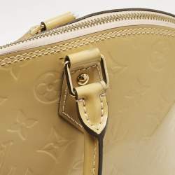 مملوكة مسبقًا Louis Vuitton Citrine Monogram Vernis Alma GM Bag