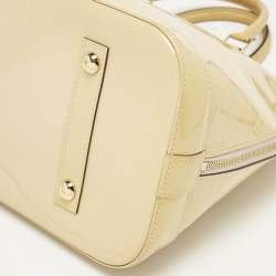 مملوكة مسبقًا Louis Vuitton Citrine Monogram Vernis Alma GM Bag