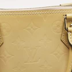 مملوكة مسبقًا Louis Vuitton Citrine Monogram Vernis Alma GM Bag