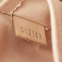 مملوكة مسبقًا Louis Vuitton Citrine Monogram Vernis Alma GM Bag