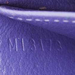 Louis Vuitton Purple Ostrich Zippy Coin Purse