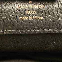 Pre Owned Louis Vuitton Black Damier Ebene Canvas Brittany Bag