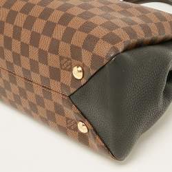 Pre Owned Louis Vuitton Black Damier Ebene Canvas Brittany Bag