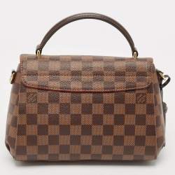 Pre Owned Louis Vuitton Damier Ebene Canvas Croisette Bag