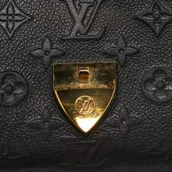 Pre Owned Louis Vuitton Black Monogram Empreinte Leather Saint Sulpice PM Bag