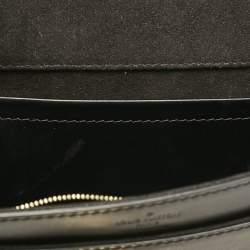 مملوكة مسبقًا Louis Vuitton Black Leather Louise Chain Clutch