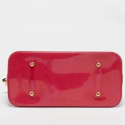 مملوكة مسبقًا Louis Vuitton Rose Pop Monogram Vernis Alma GM Bag