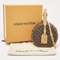 Pre Owned Louis Vuitton Monogram Canvas Petite Boite Chapeau Bag