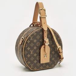 Pre Owned Louis Vuitton Monogram Canvas Petite Boite Chapeau Bag
