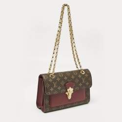 Pre Owned Louis Vuitton Raisin Monogram Canvas Victoire Bag