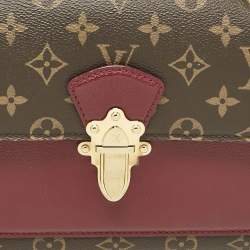 Pre Owned Louis Vuitton Raisin Monogram Canvas Victoire Bag