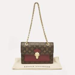 Pre Owned Louis Vuitton Raisin Monogram Canvas Victoire Bag